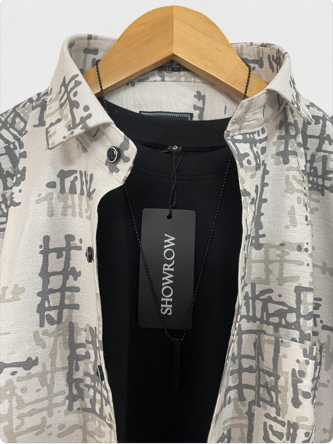 Canvas Gray Half Sleeves Shirt