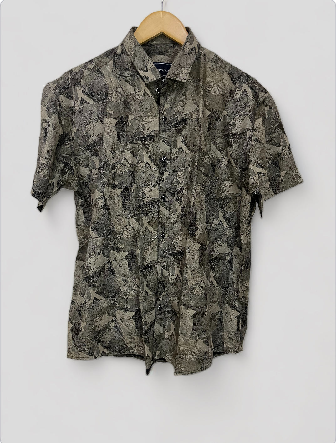 Floral Printed Half Sleeves Cotton Shirt