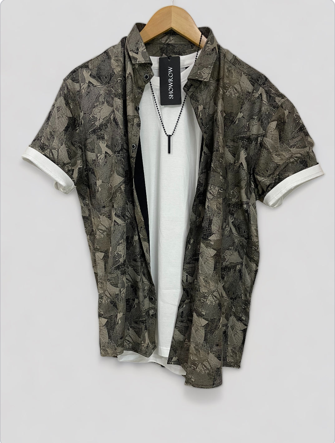 Floral Printed Half Sleeves Cotton Shirt