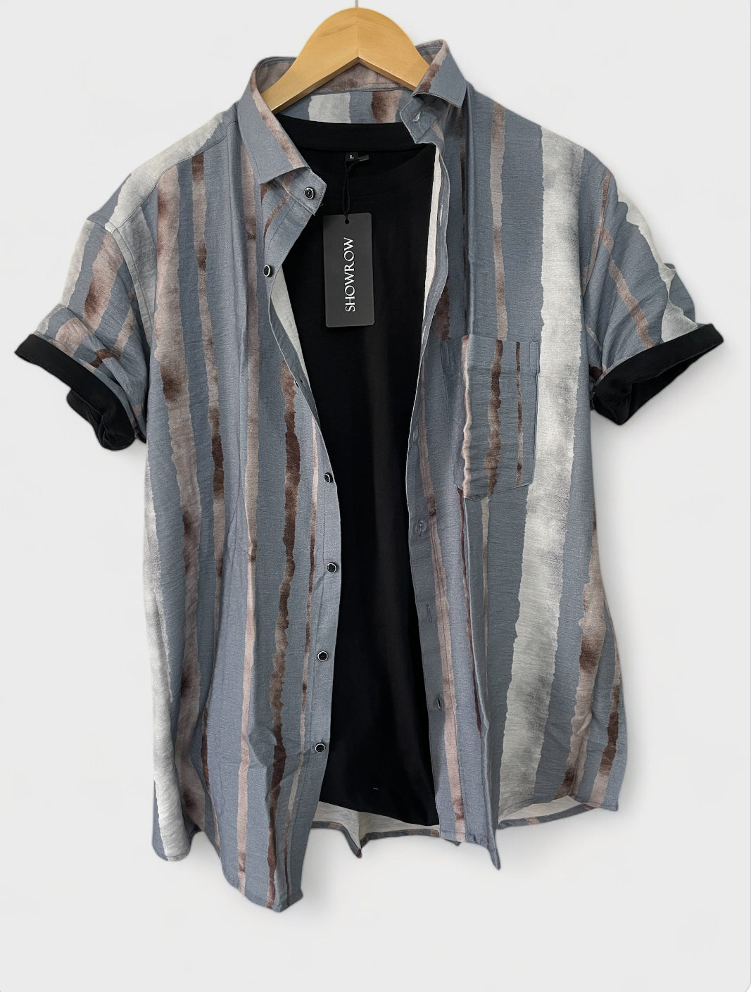 Graphite Glory Half Sleeves Shirt