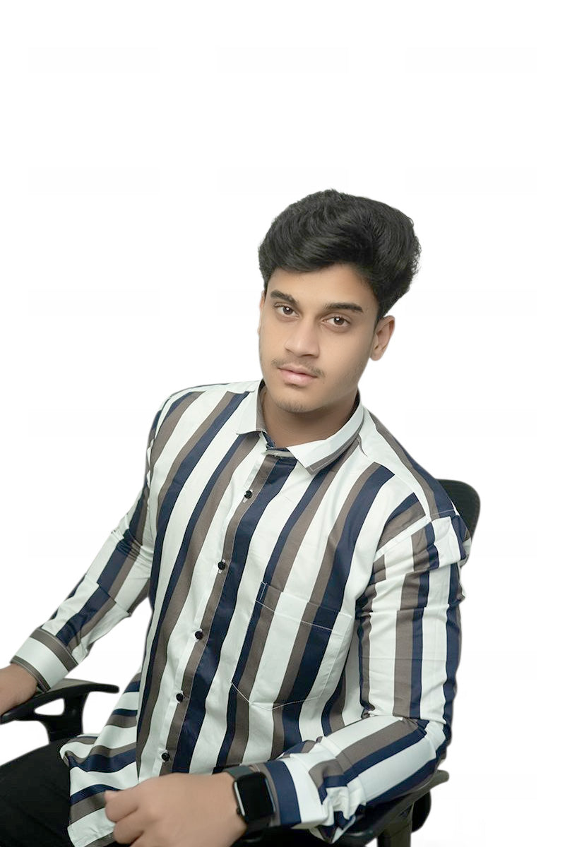 Multi Vertical Stripes Full Sleeves Shirt