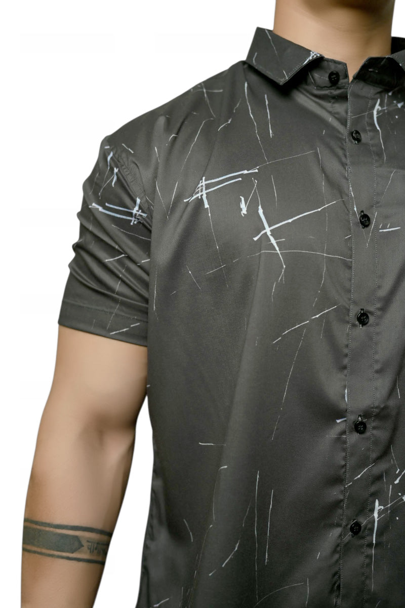 Storm Mark Half Sleeves Shirt