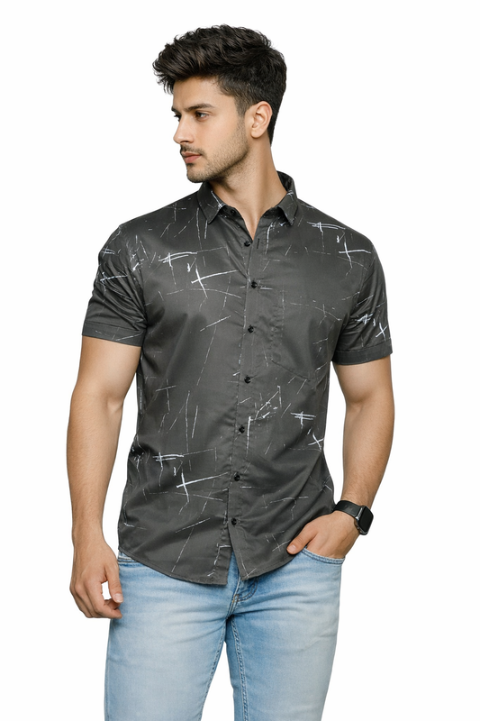 Storm Mark Half Sleeves Shirt