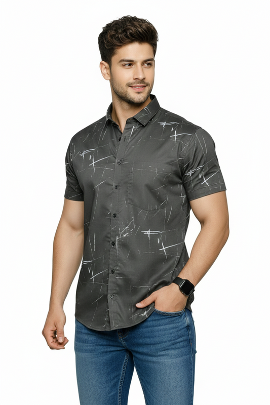 Storm Mark Half Sleeves Shirt