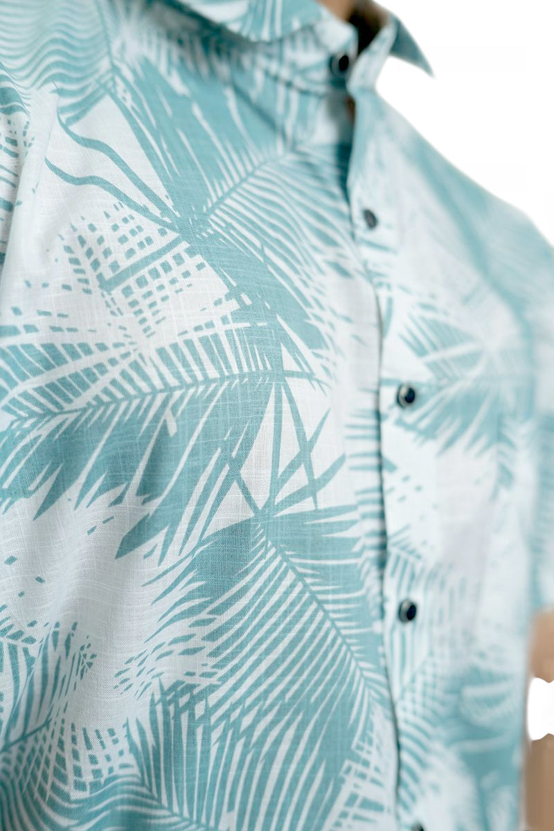 Tropical Imprints Half Sleeves Shirt