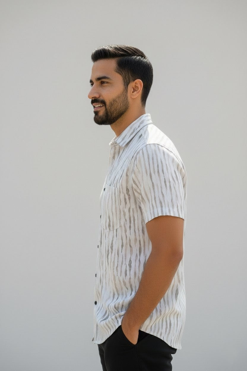 Wild Hunt Half Sleeves Shirt