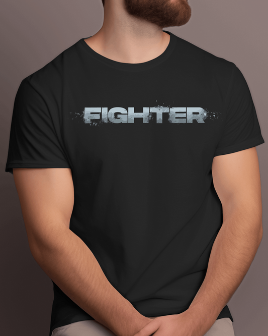 Fighter Black T-Shirt